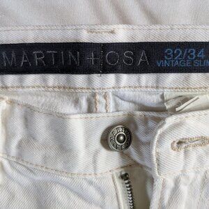 Martin + Osa White Jeans